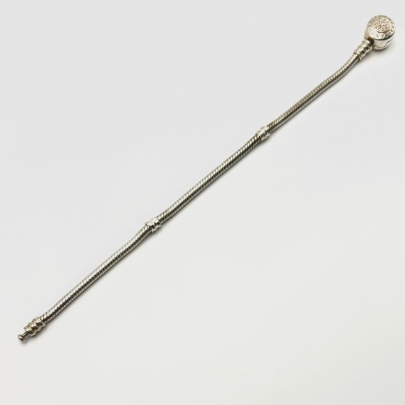 Pandora Sterling Silver Bracelet with 585 Gold Accents - Picture 4 of 6